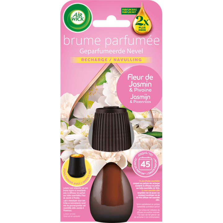 Air Wick Essential Mist Kalmerende Sterjasmijn & Pioen Navulling 20 ml
