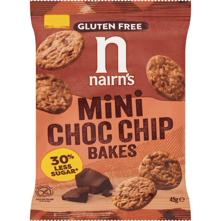 Nairn's Gluten Free Mini Choc Chip Bakes 45 g