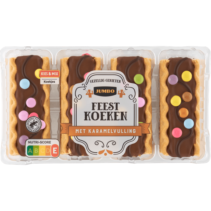 Feestkoeken met Karamelvulling