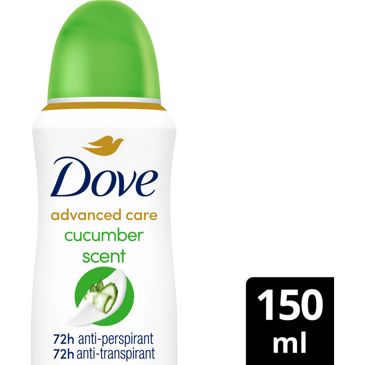 Dove Advanced Care Go Fresh Anti-Transpirant Deodorant Spray Cucumber & Green Tea 150 ML