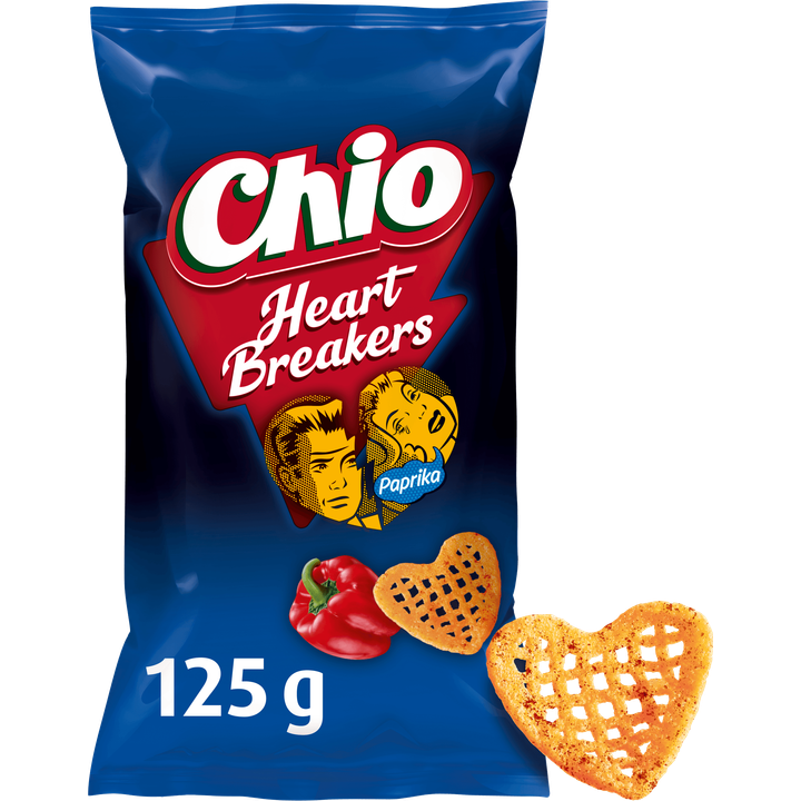 Chio Heartbreakers Paprika Chips 125 g