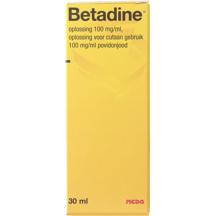 Betadine Oplossing 30 ml (100 mg/ml) 
