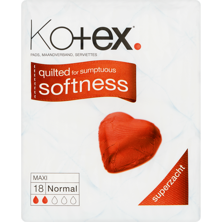 Kotex® Maxi Maandverband Normal 18 Stuks
