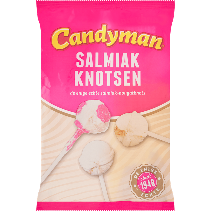 Candyman Salmiak Knotsen 125 g