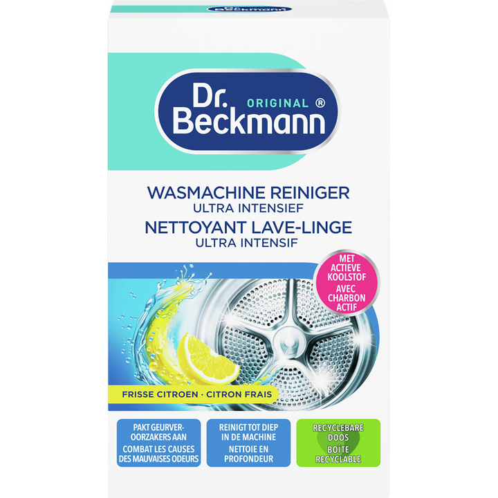 Dr. Beckmann Ultra Intensieve Wasmachine Reiniger 250 g