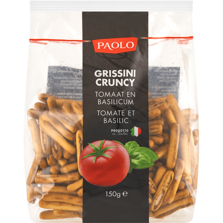 Paolo Grissini Cruncy Tomaat en Basilicum 150 g