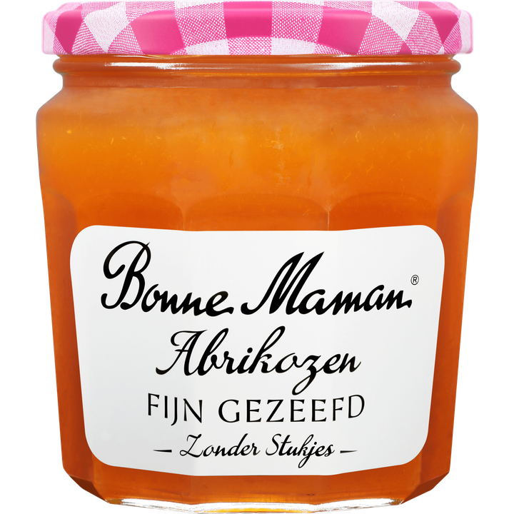 Bonne Maman Abrikozen Fijn Gezeefd zonder Stukjes 345g