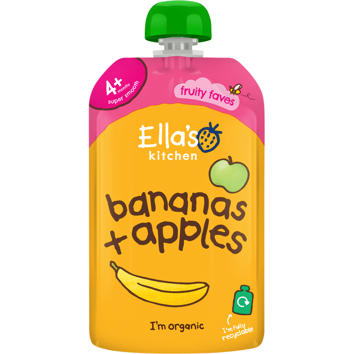 Bananen + appels 4+ biologisch