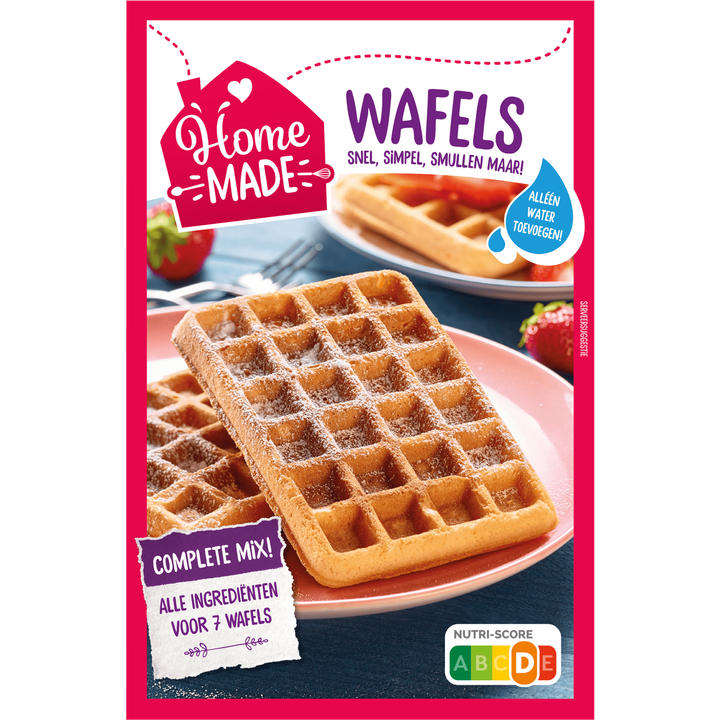 HomeMade Complete Mix voor Wafels 400 g