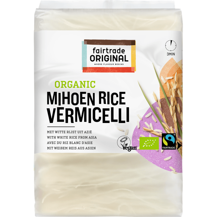 Fairtrade Original Organic Mihoen met Witte Rijst uit Azië