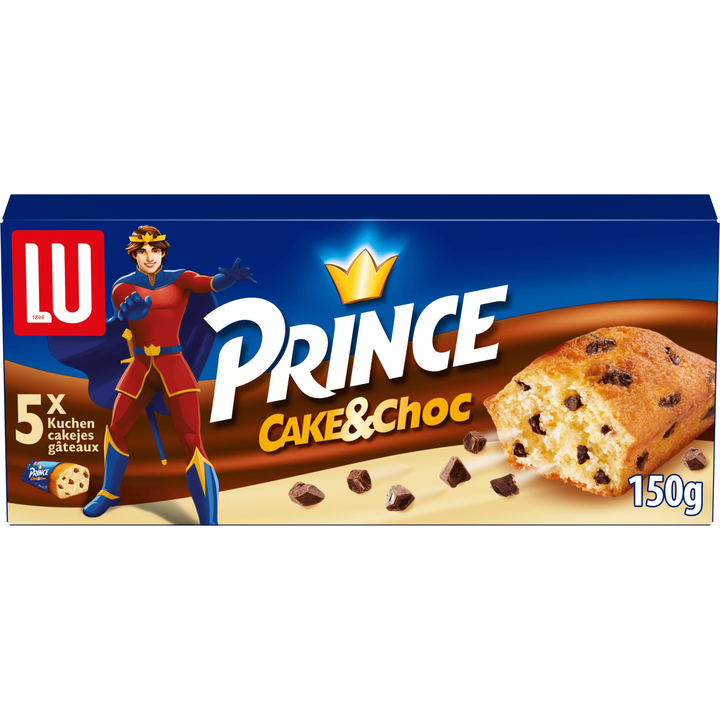 LU Prince Cake & Choc Chocolade Cakejes 5 Stuks 150 g
