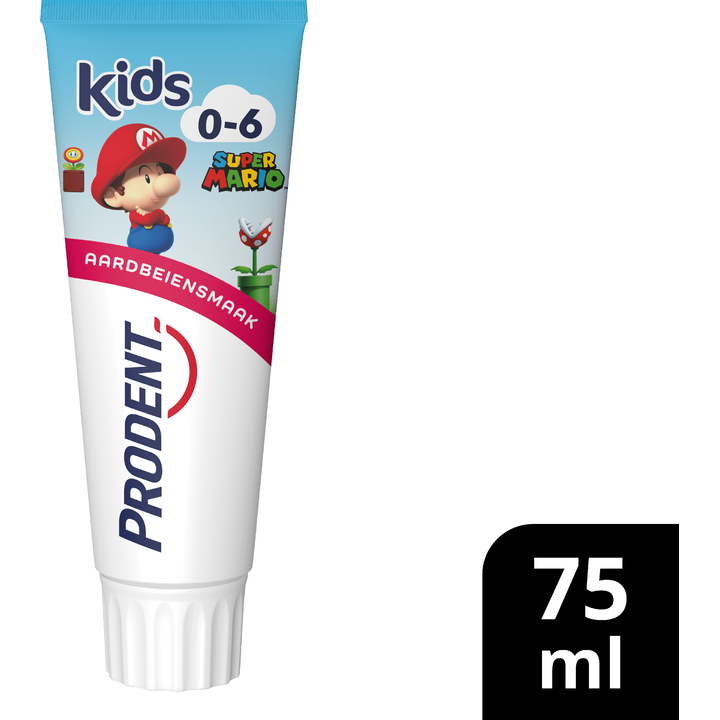 Prodent Kids 0-6 jaar Tandpasta Super Mario 75 ml