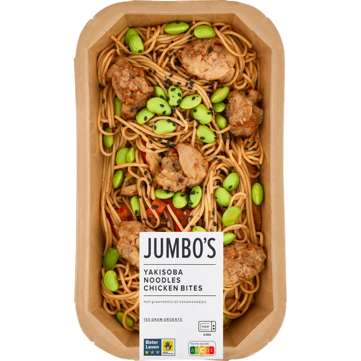 Verse Maaltijd Yakisoba Noodles Chicken Bites