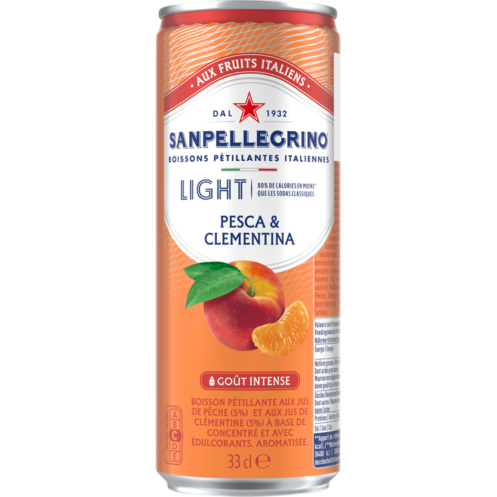 Sanpellegrino Pesca & Clementina Light 330ML