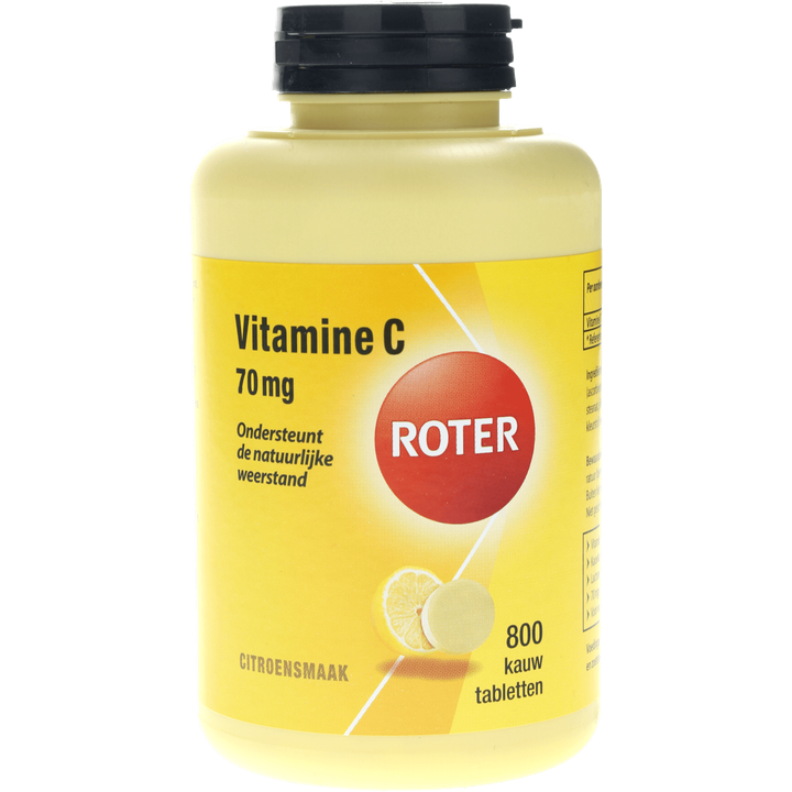 Roter Vitamine C kauwtabletten, 800 stuks