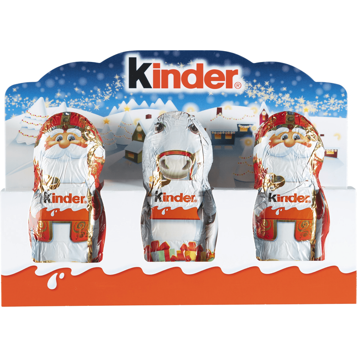 Kinder Vrolijke Sinterklaas 3 Stuks 45 g