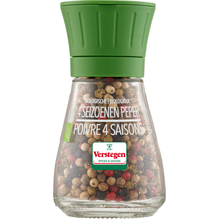 Biologische 4 Seizoenen Peper met Molen