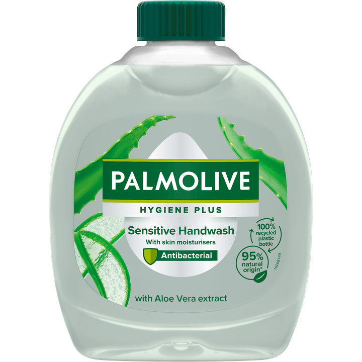 Palmolive Hygiene Plus Sensitive Antibacteriële Navulling Handzeep 300ML