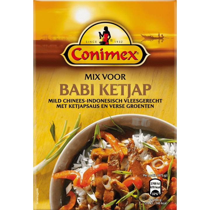 Mix Babi Ketjap Natuurl 80G 12x