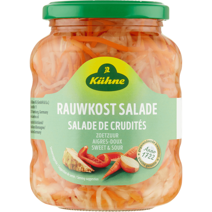 Kühne Rauwkost Salade Zoetzuur 330 g