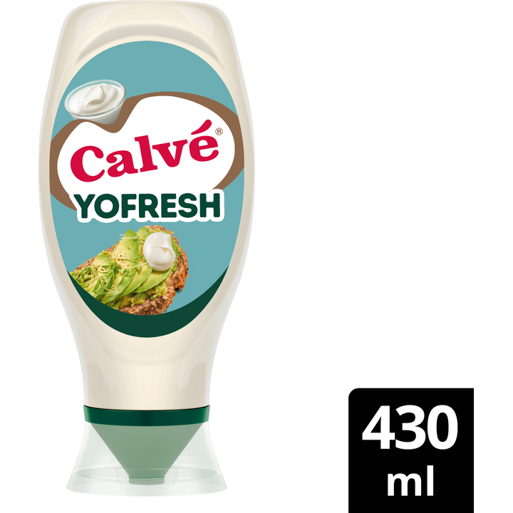 Calvé Knijpfles Yofresh Mayonaise 430 ml