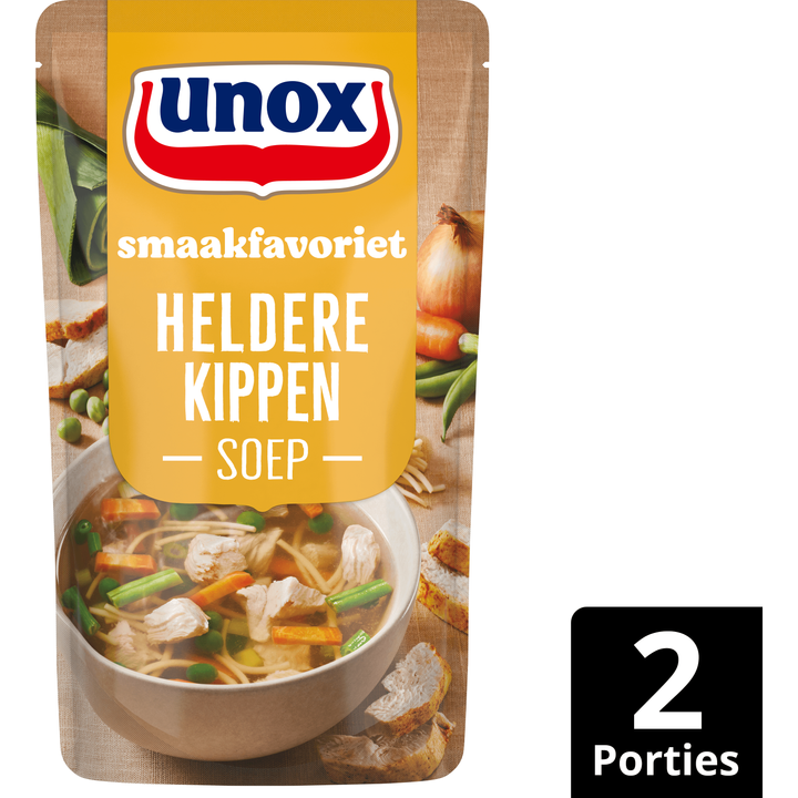 Unox Soep In Zak Heldere Kippensoep
