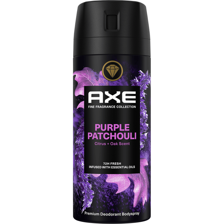 AXE Fine Fragrance Collection Premium Deodorant Bodyspray Purple Patchouli 150 ml