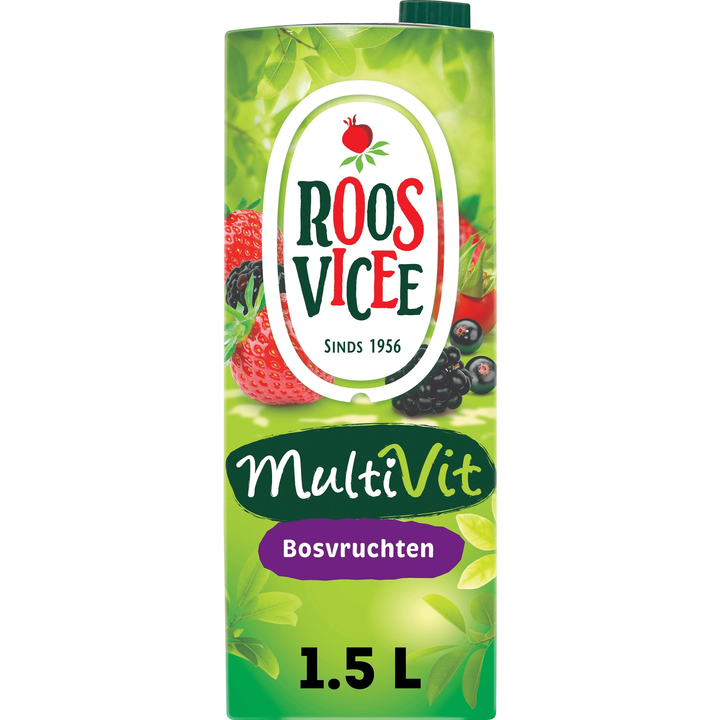 Roosvicee Multivit Bosvruchten 1,5 L