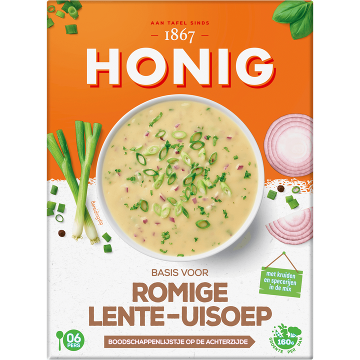 Honig Basis voor Lente-Uisoep Romige 102 g