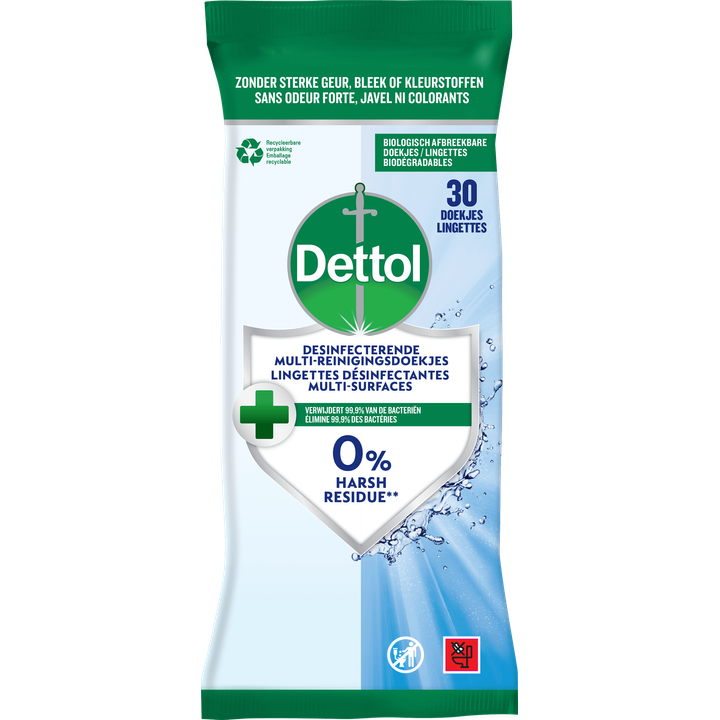 Dettol Hygienische Doekjes  30 Stuks