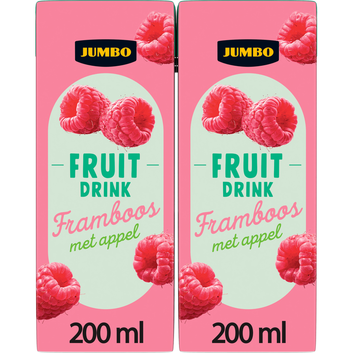 Fruitdrink Framboos met Appel