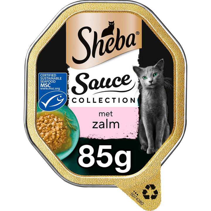 Sheba Sauce Collection met Zalm 85 g