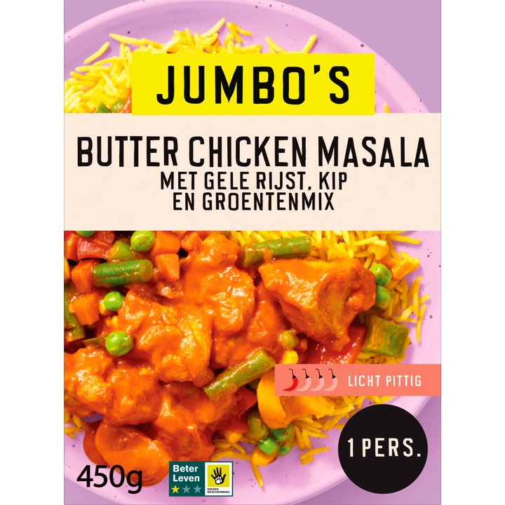 Vriesverse Maaltijd Butter Chicken Masala