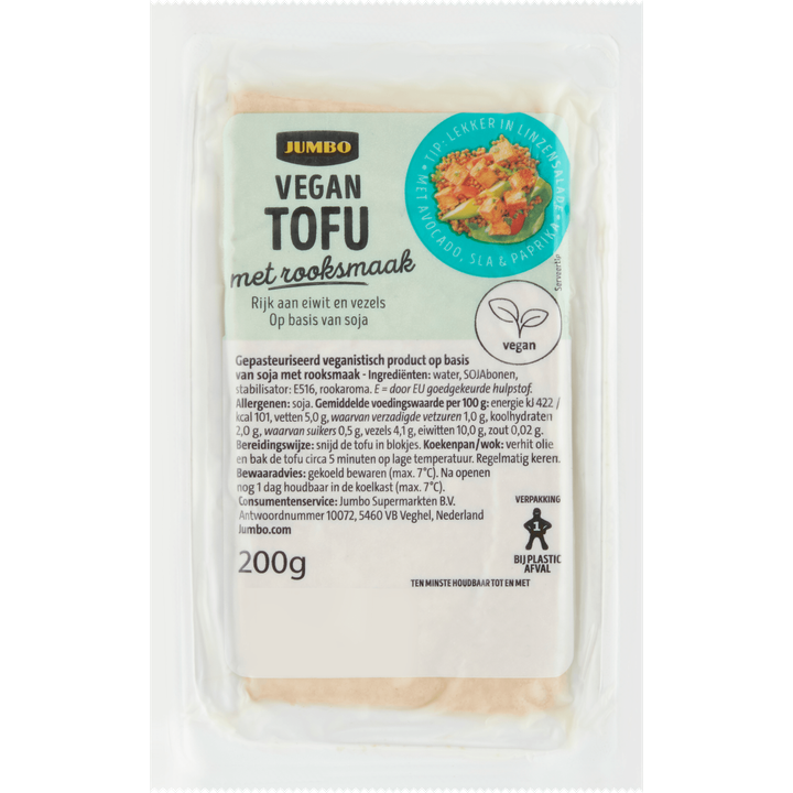 Tofu met Rooksmaak