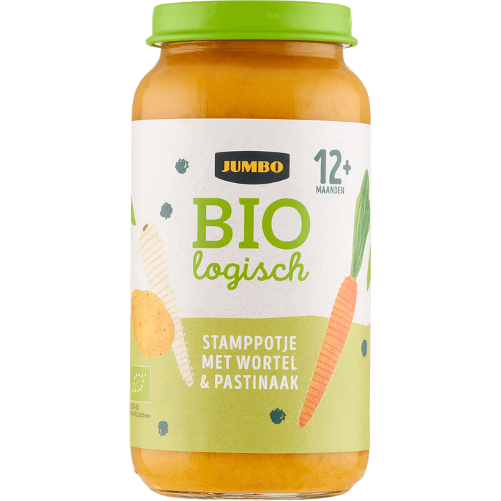 Biologisch Babyvoeding Stamppotje met Wortel & Pastinaak 12+ Maanden