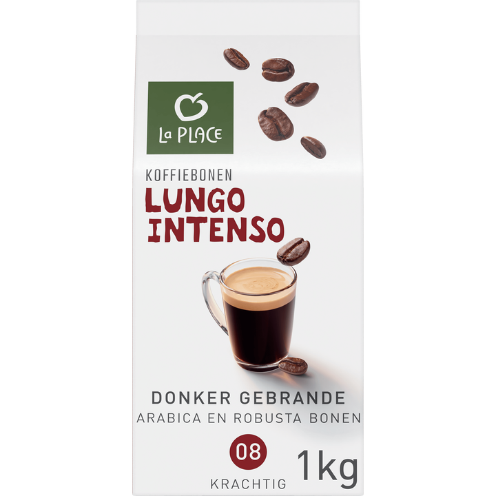 La Place Koffiebonen Lungo Intenso 1 KG
