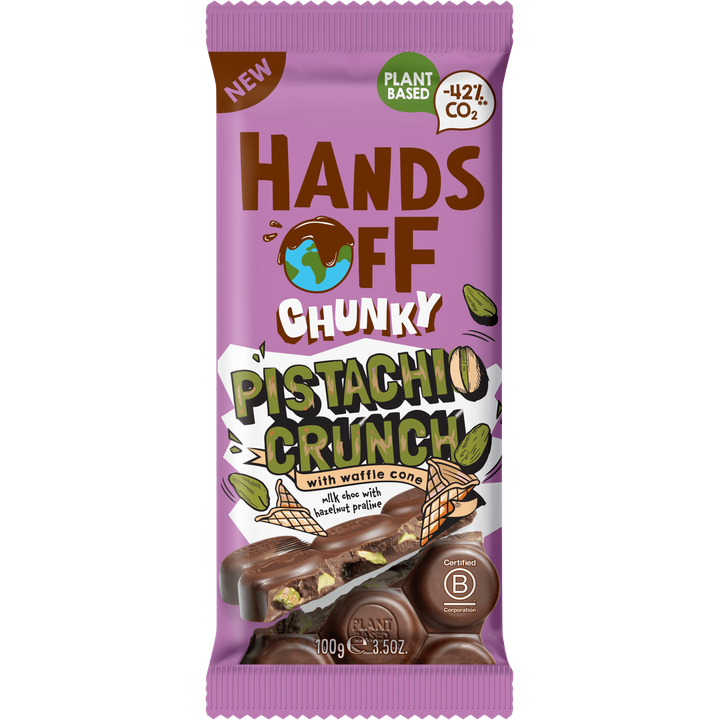 Hands off my chocolate Hands Off Chunky Pistachio Crunch with Waffle Cone 100 g 