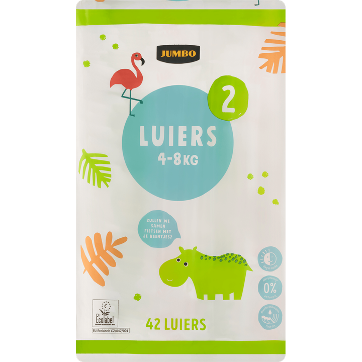 Luiers Maat 2 4- 42 Stuks