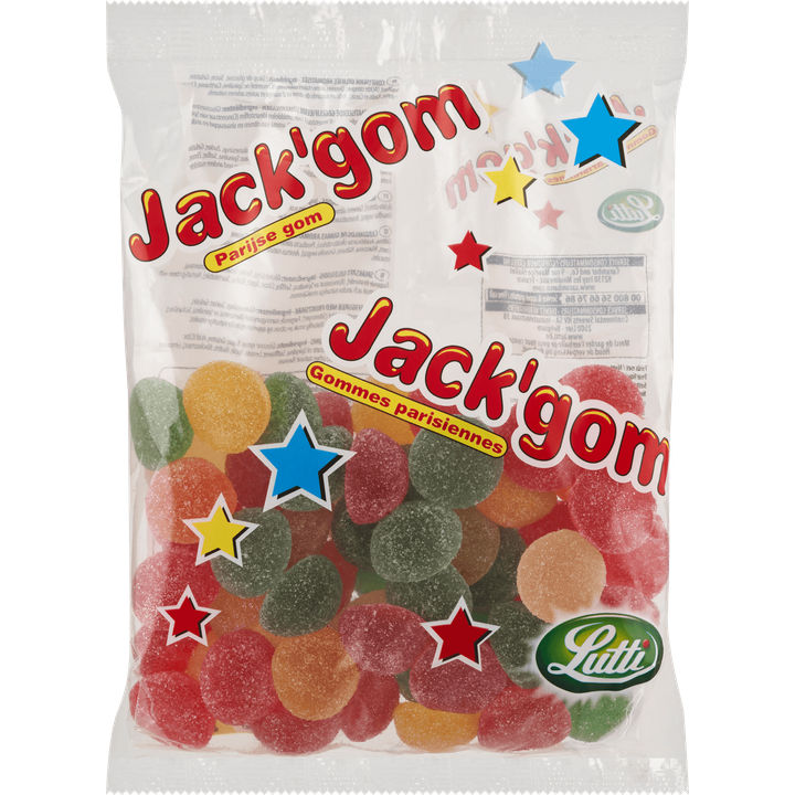 Lutti Jack'gom Parijse Gom 500 g