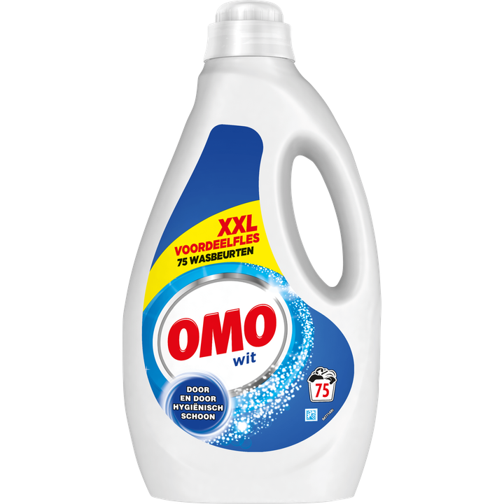 Omo Vloeibaar Wasmiddel Wit XXL 75 wasbeurten