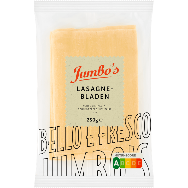 Jumbo's Verse Eierpasta Lasagnebladen 250 g