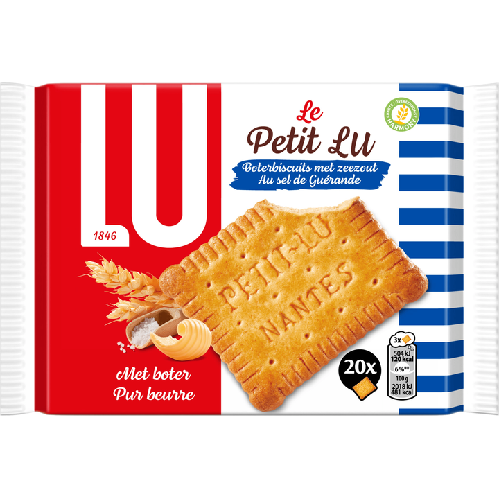 LU Petit Beurre Boterbiscuits Zeezout