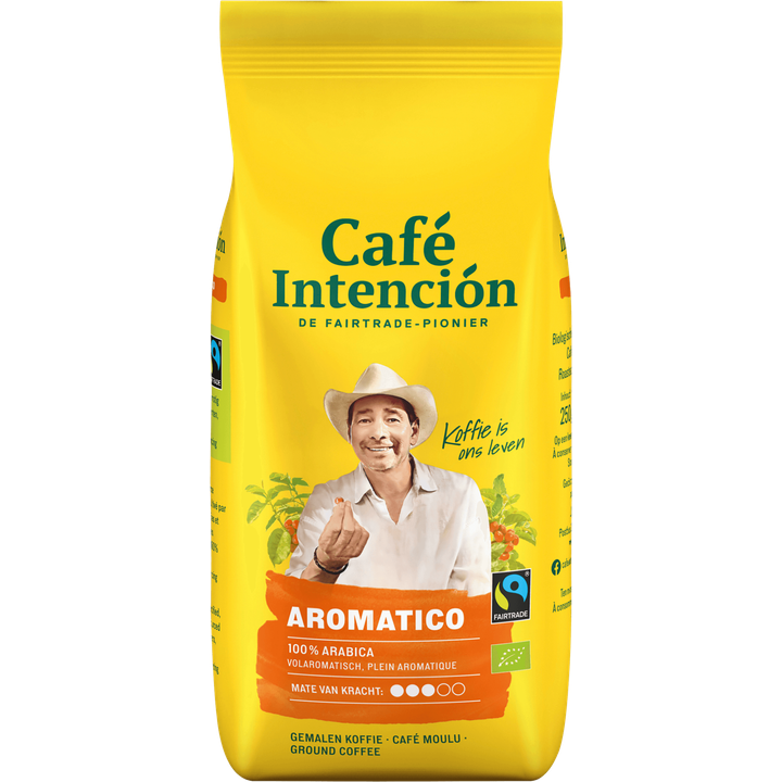 cafe intencion Café Bio Intención Aromatico 250 g filterkoffie
