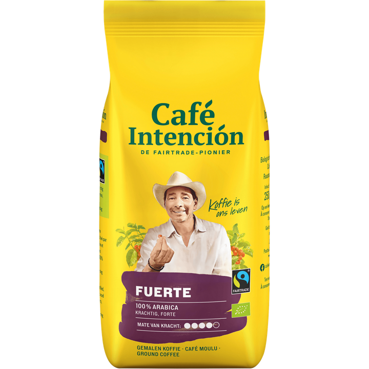 cafe intencion Café Bio Intención Fuerte 250 g filterkoffie