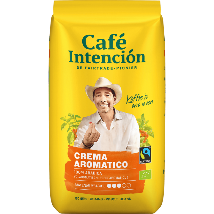 cafe intencion Café Bio Intención Crema Aromatico Bonen 500 g