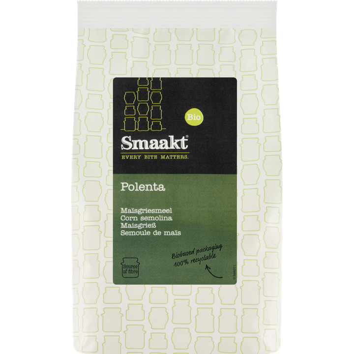 Smaakt Bio Maïsgriesmeel Polenta 400 g
