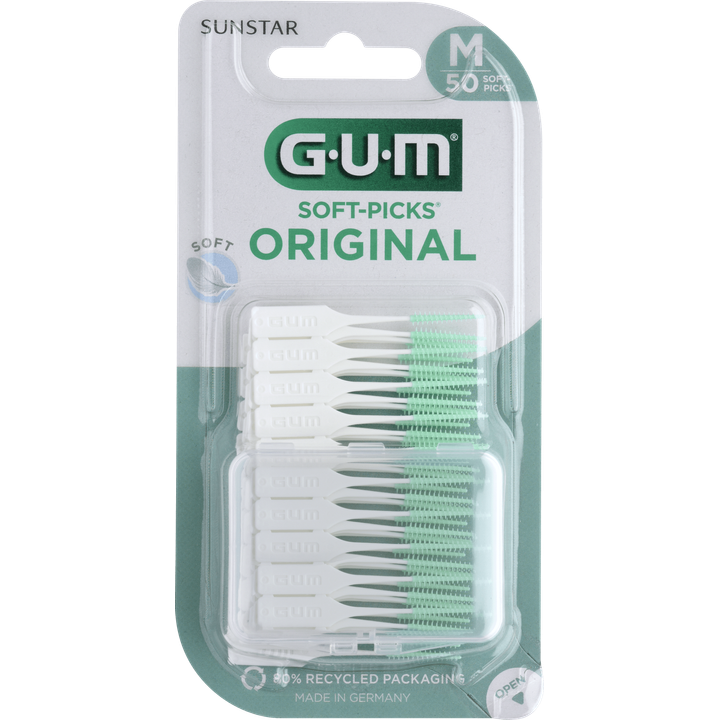 GUM Soft-Picks Original Regulier 50 Stuks