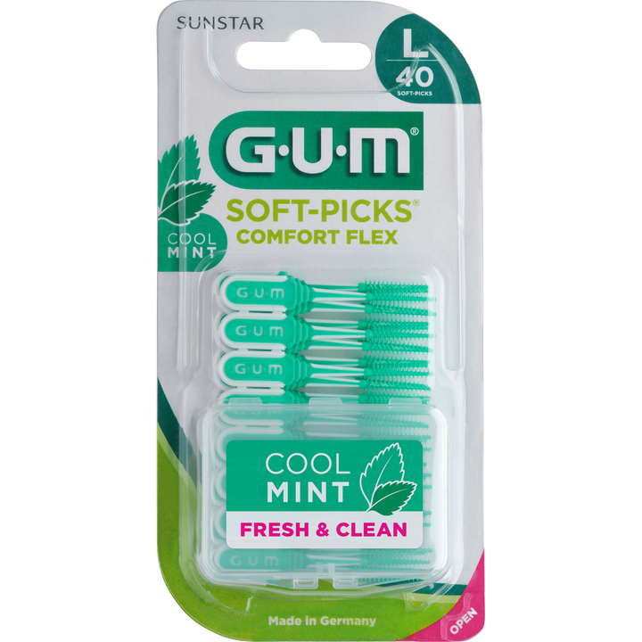GUM Soft-Picks Comfort Flex L 40 Stuks