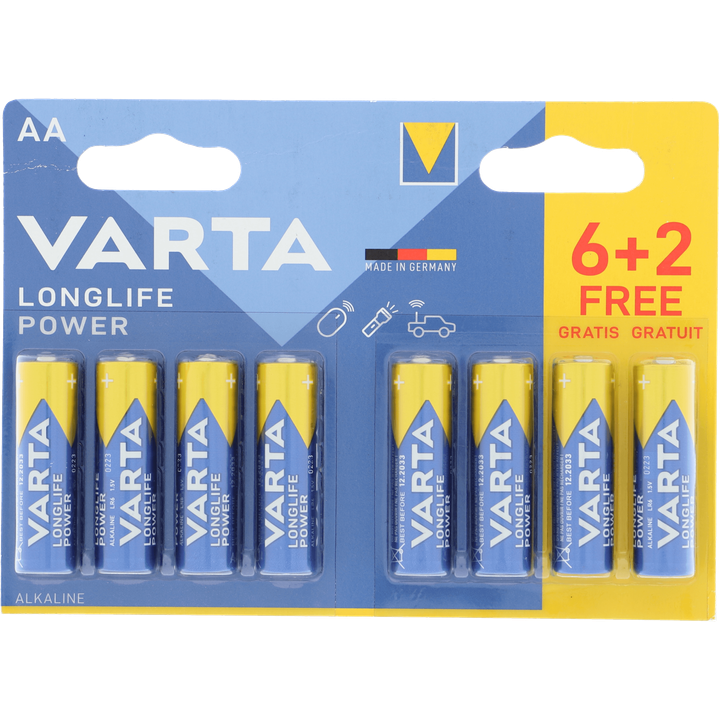 BONAI Rechargeable batteries AA Lithium 1.5 V - High capacity 3000 mWh, low self-discharge, intelligent charging protection - 4 pieces batteries with type C charger BONAI Rechargeable batteries AA Lithium 1.5 V - High capacity 3000 mWh, low self-discharge, intelligent charging protection - 4 pieces batteries with type C charger