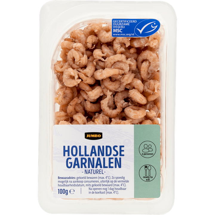Jumbo Hollandse Garnalen Naturel 100 g